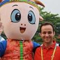 Hugo e Mascote do Campeonato